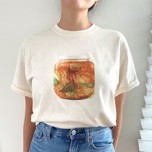 Kimchi Korean Shirt, Korean Fashion, Korean Mom gift, Kpop Shirt, Asian Owned, Funny Korean food tee, Foodie lover, Asian streetwear