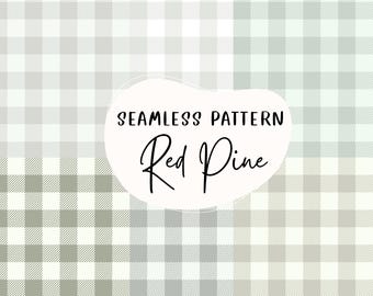 Boho Muted Gingham Seamless Pattern, Pack of Pastel Plaid Repeat Pattern for Fabric, 6 Set Pastel watercolor Checker Digital Print file