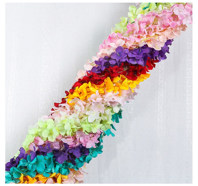 Wisteria Wall Hangs 200cm78long Artificial Leaves Etsy