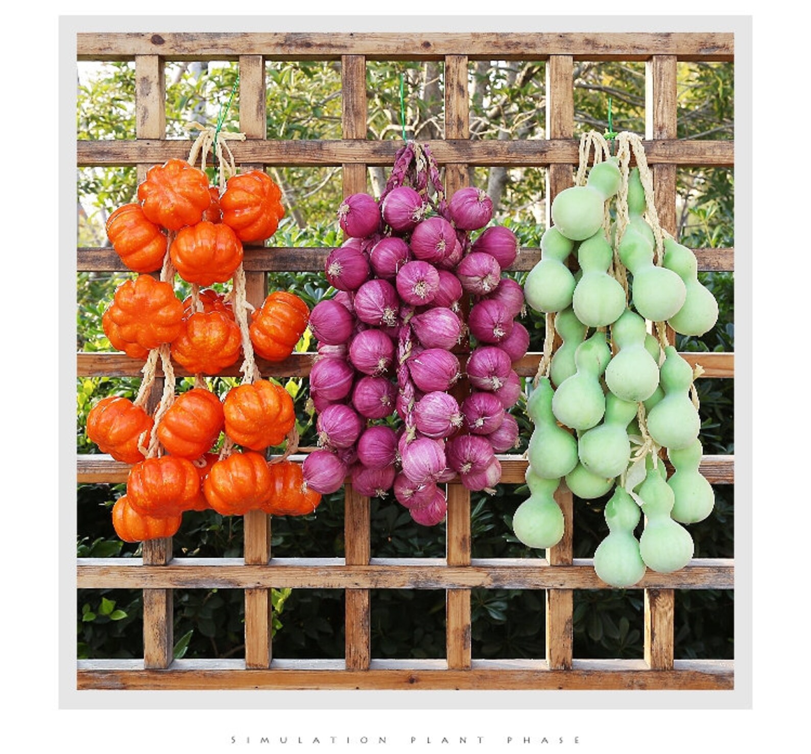 Artificial Vegetable String Fruit String Corn Pepper Etsy