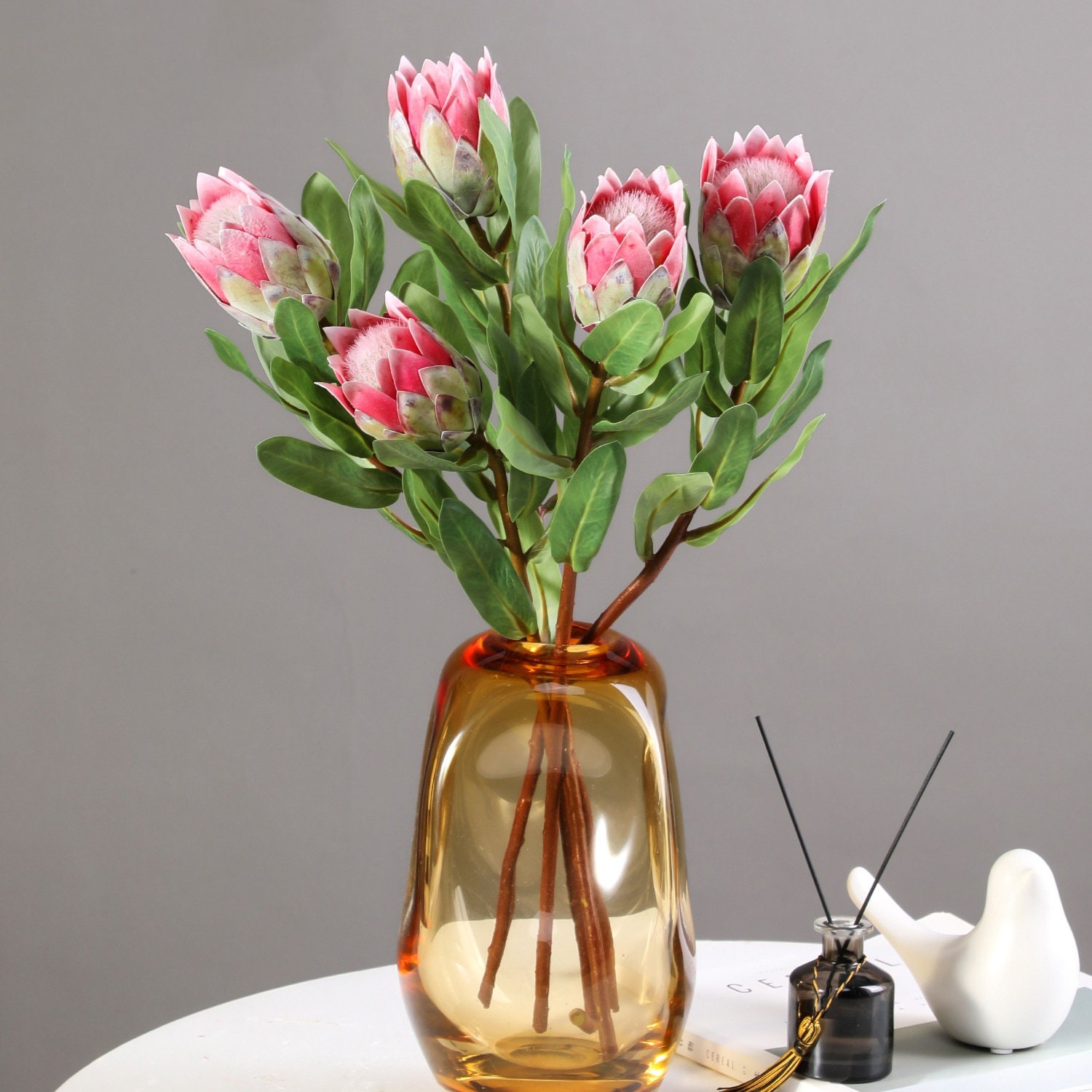 45 cm hoch Pale Rosy Red Künstliche König Protea Blume Seide Künstliche  Blumen für Hochzeit Bouquet Haus Küche 45 cm hoch Tropische Blume - Etsy  Österreich