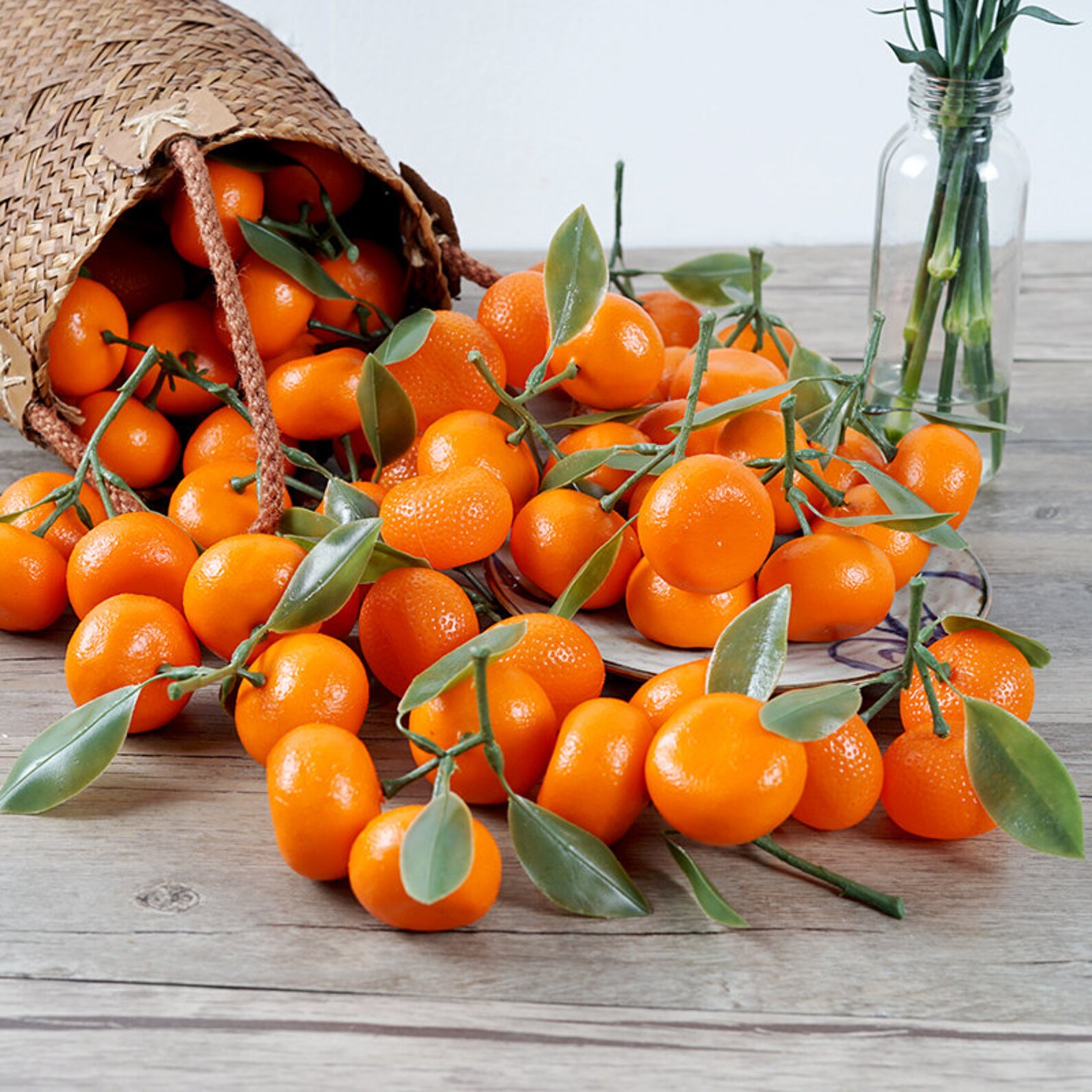 Artificial Orange Fruit Fall Fruit Decor Faux Tangerine - Etsy
