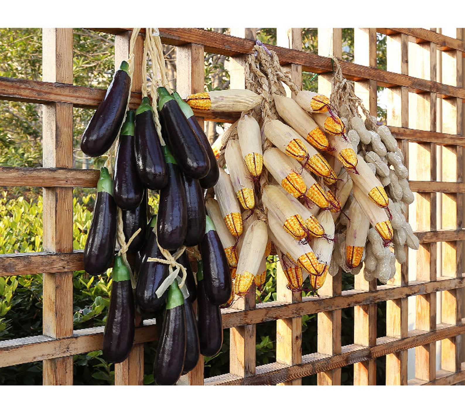 Artificial Vegetable String Fruit String Corn Pepper Etsy UK