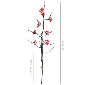 32 Gypsophila artificial silk flower plum blossom Centerpiece Artificial flowers Branches, wedding flowers,cherry blossom flowers image 9