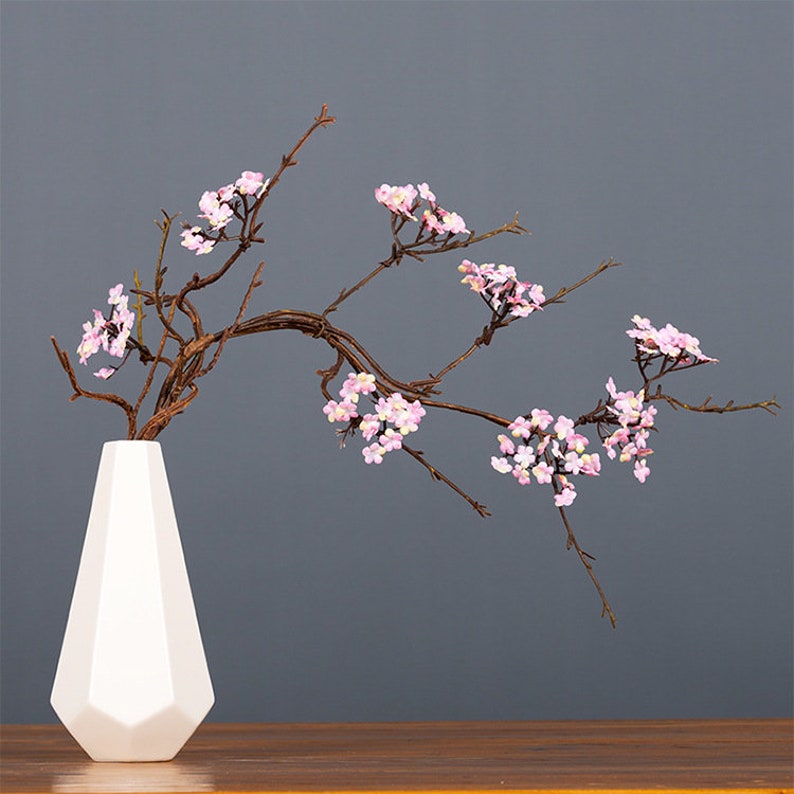 32 Gypsophila artificial silk flower plum blossom Centerpiece Artificial flowers Branches, wedding flowers,cherry blossom flowers Pink