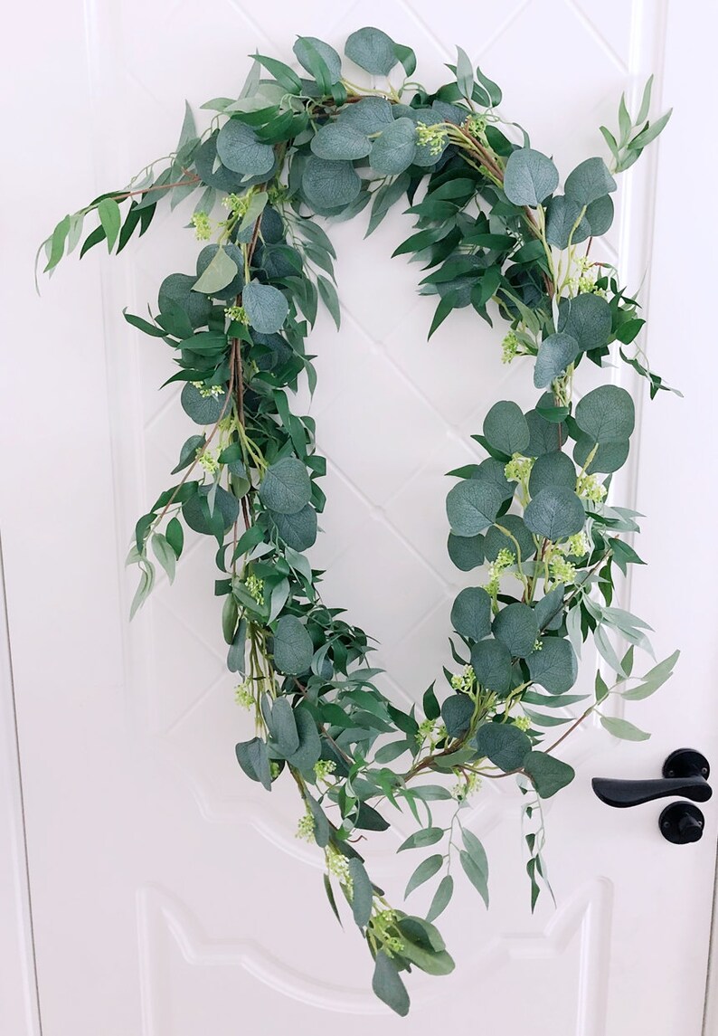 6.5 feet artificial Flower arch / Greenery table runner Etsy
