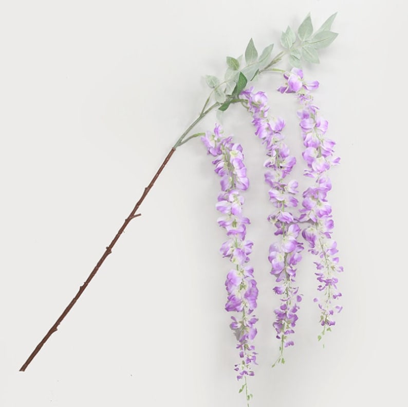 Wisteria Artificial Flowers Garland 55 Inch Long in Etsy