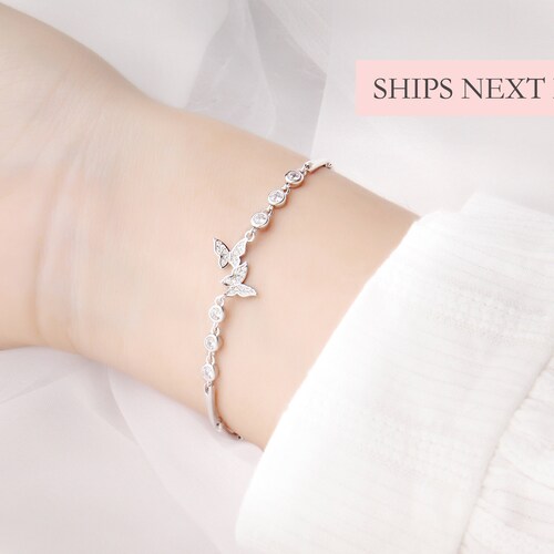 Dainty Butterfly Bracelet Butterflies 