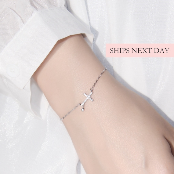 Holy sale cross bracelet