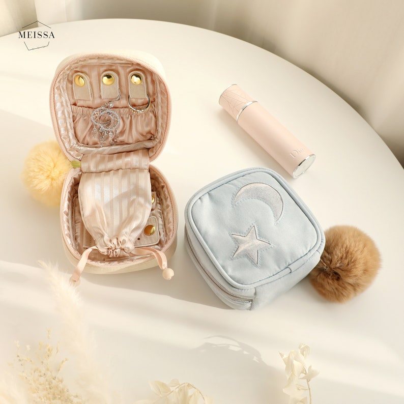 Jewelry Travel Pouch Case Box Accessories Organizer Storage Etsy