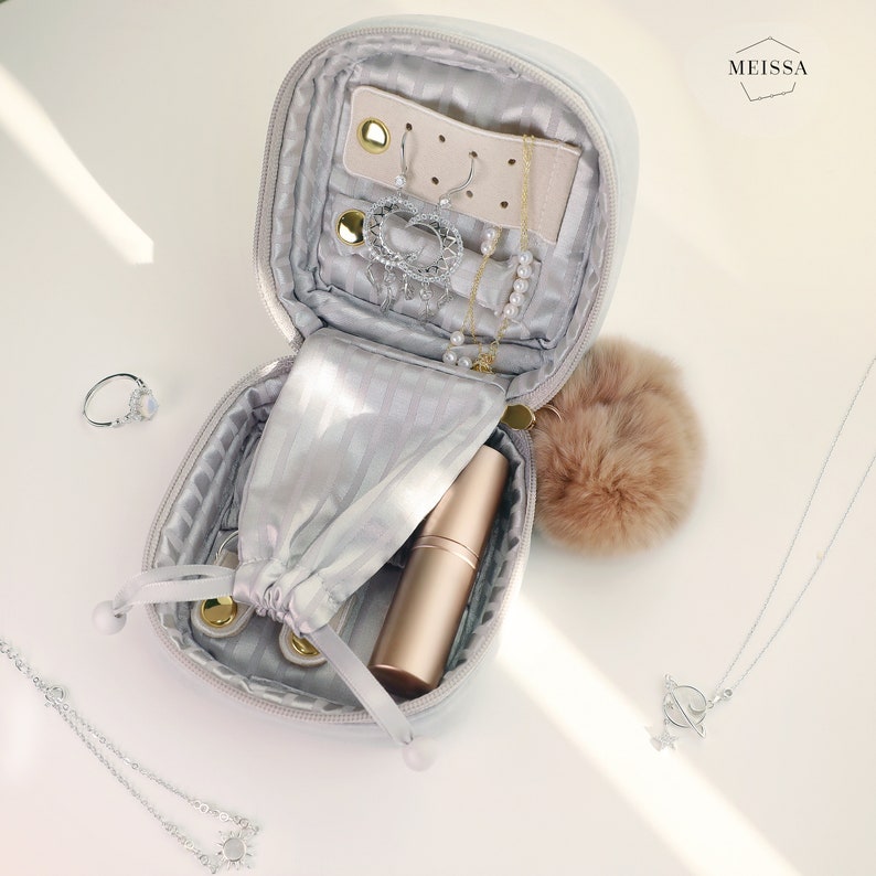 Jewelry Travel Pouch Case Box Accessories Organizer Storage Etsy