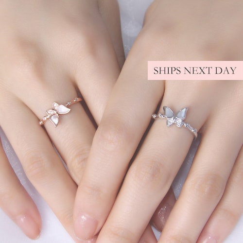 Solid Sterling 925 Silver Silver Adjustable Open Ring Women's Ring Nickel Free Solid Sterling 925 Silver Silver Adjustable Open Ring Women's Ring Nickel Free