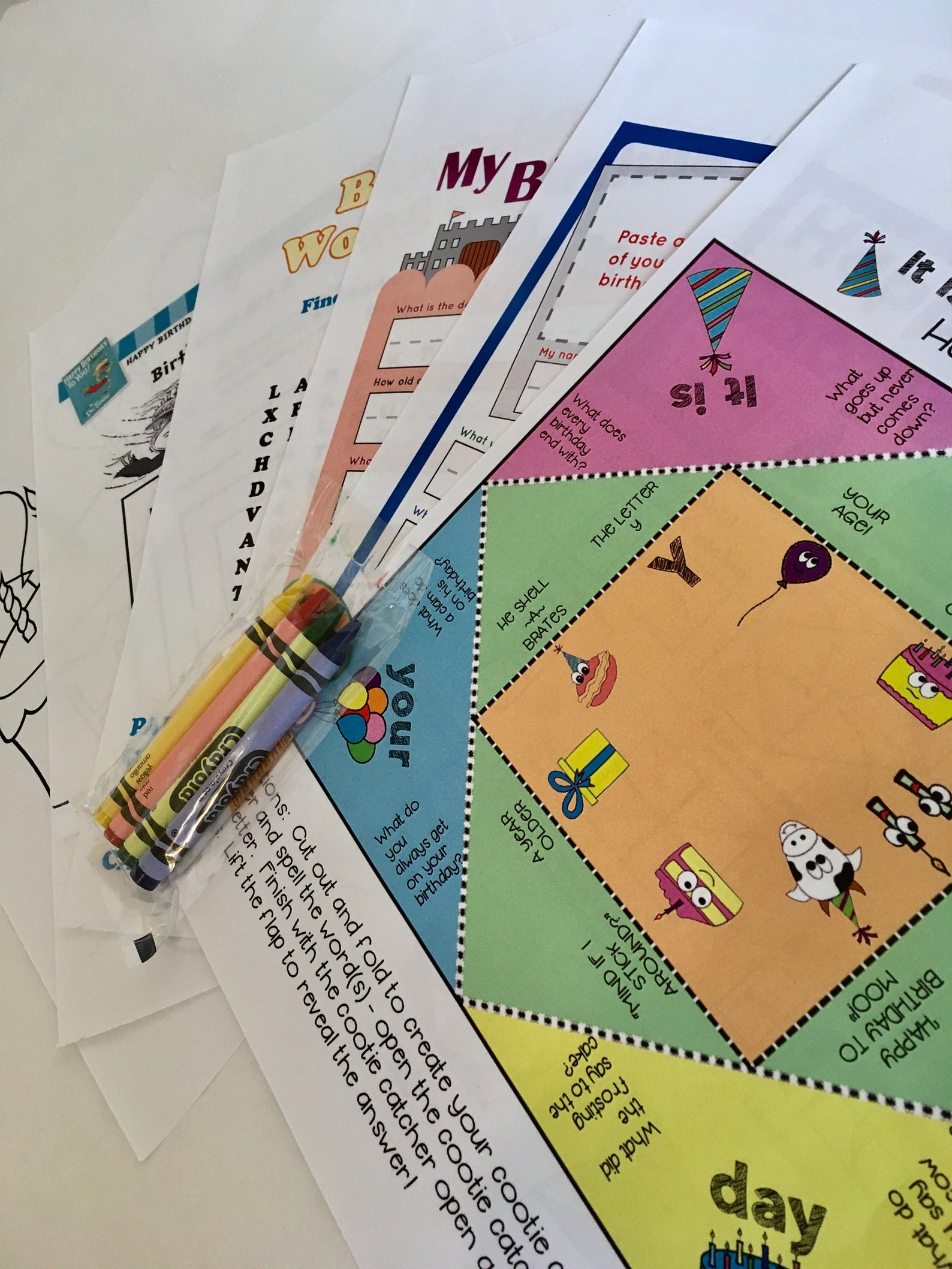 The Birthday Box Etsy