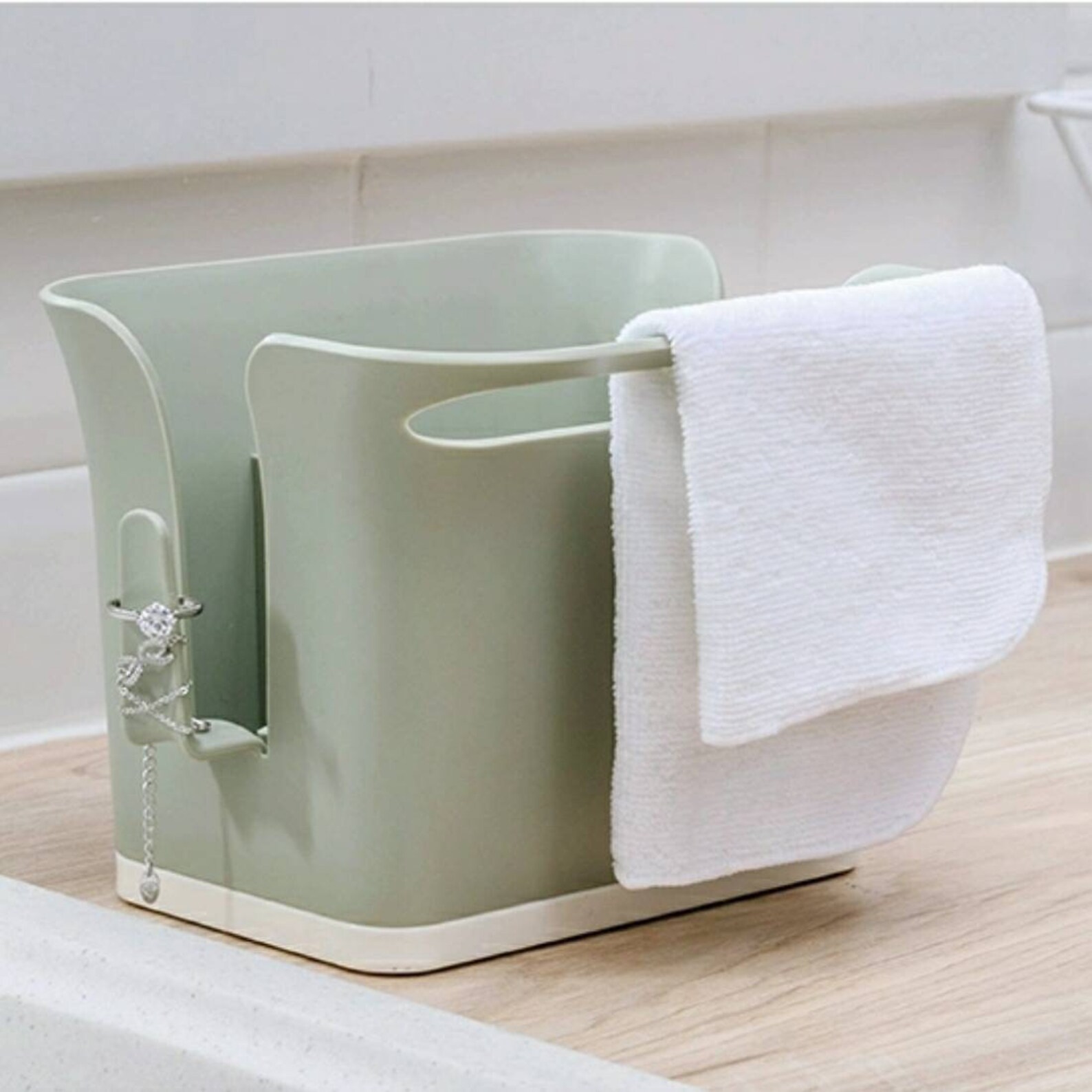 Sink Caddy Dish Cloth Dish Brush Holder Sponge Holder for Etsy