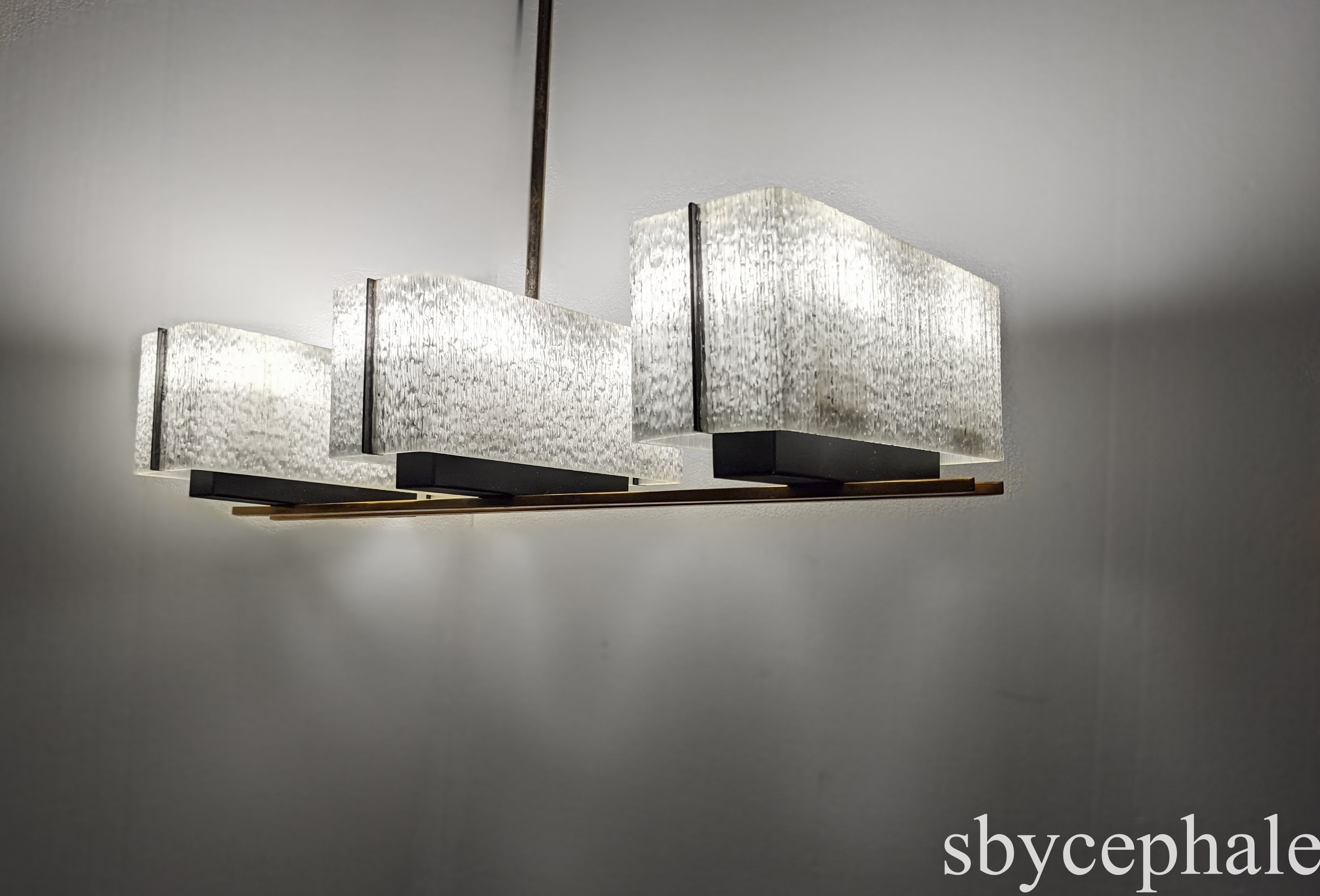 Melted ice 2024 pendant light