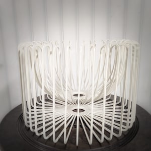 Elhén Johansson design pour Ikea, corbeille à fruits en métal, vintage 1990