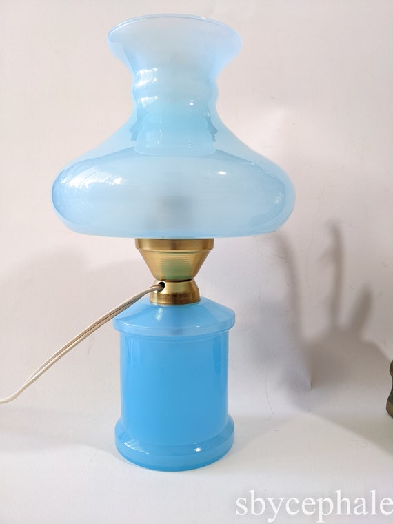 Blue online antique lamp