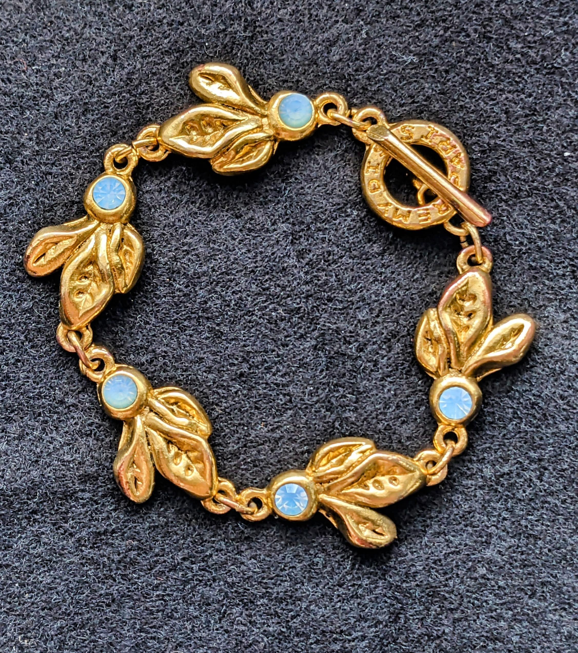 Bracelet Vintage émaillé Remy Dis Paris - Années 80/90, Made In France - Occasion