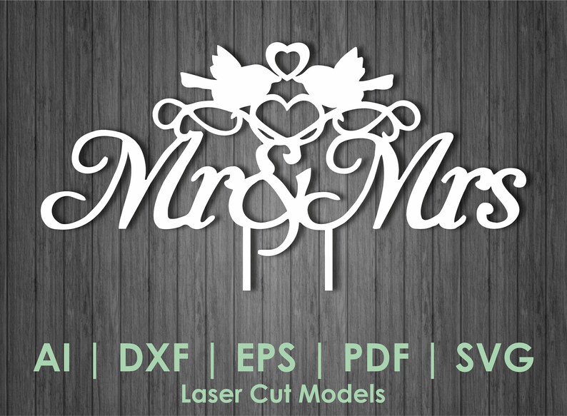 Free Free 154 Laser Cut Wedding Cake Topper Svg Free SVG PNG EPS DXF File