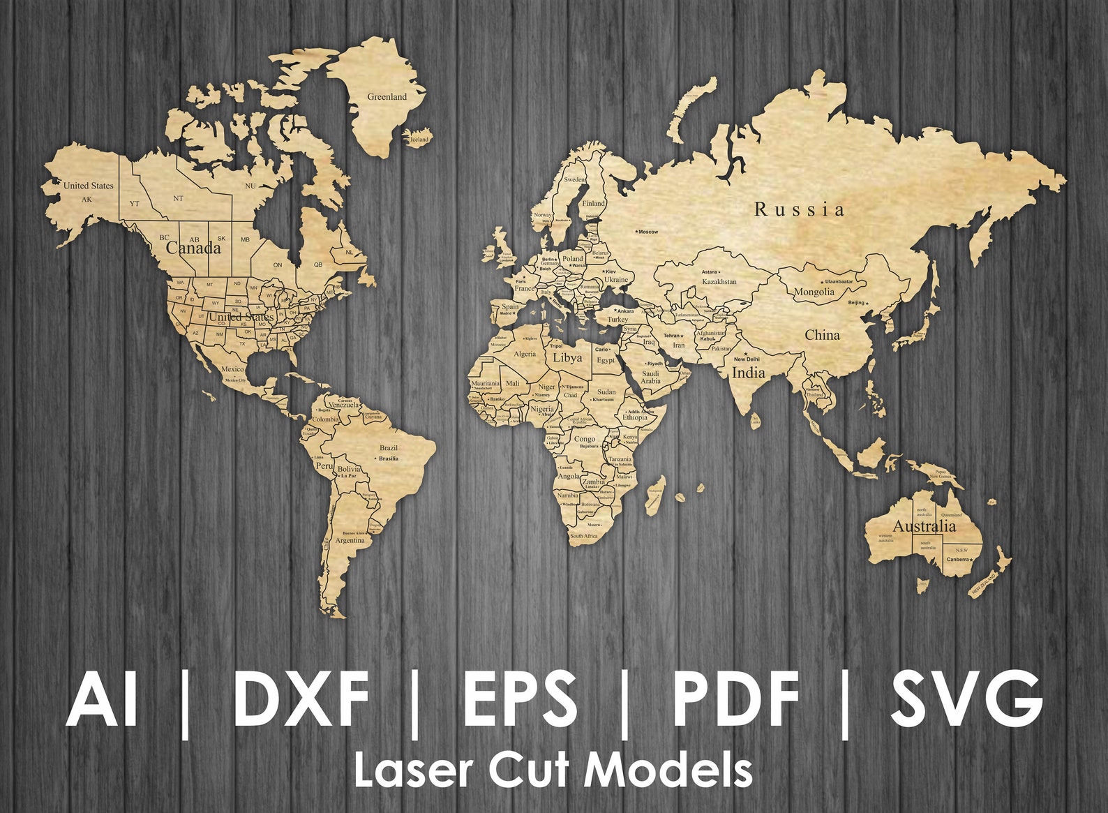 Laser maps. Laser maps