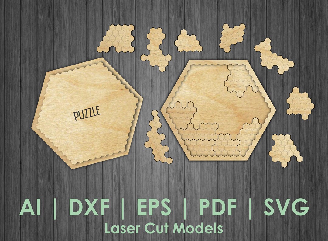 Puzzle Svg, Puzzle Box Svg, Puzzle Template, Puzzle Laser Svg