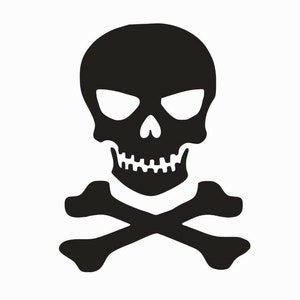 Skull N Bones Vinyl Decal
