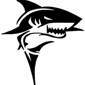 Shark Vinyl Decal
