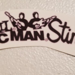 Musicman Stingray Waterslide Headstock Decal