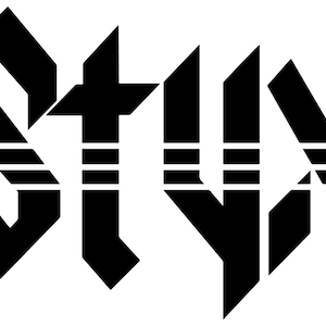 Styx Music Band Vinyl Decal