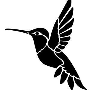 Hummingbird Vinyl Decal