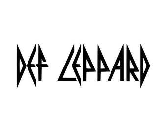 Def Leppard Vinyl Decal