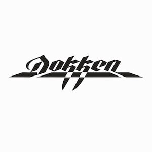 Dokken Musik Band Vinyl Aufkleber