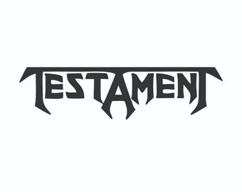 Testament Music Band Vinyl Decal