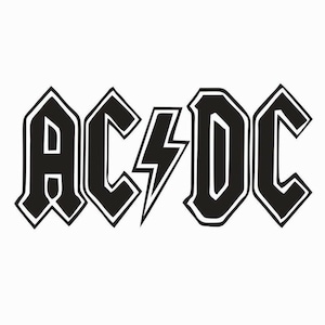 AC/DC Music Band Vinyl Decal
