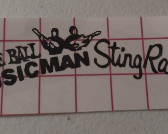 Musicman Stingray 5 Vinyl YOUR CHOICE Color Headstock Decal