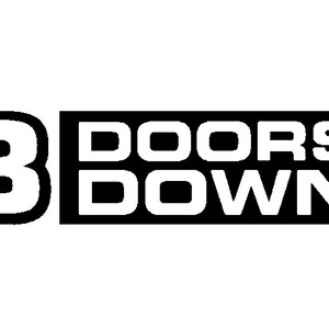Autocollant vinyle 3 Doors Down Music Band