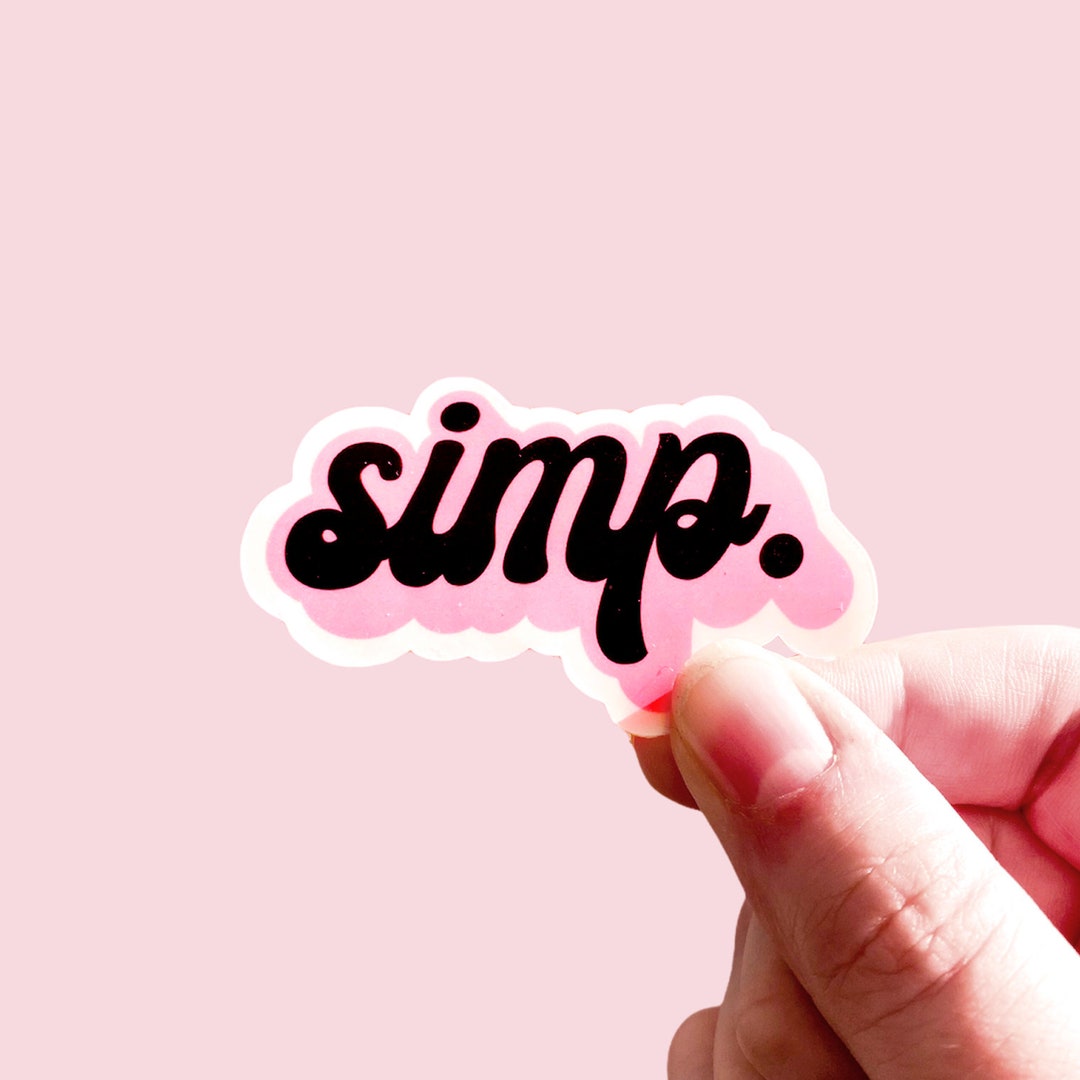 Simp Sticker - Etsy