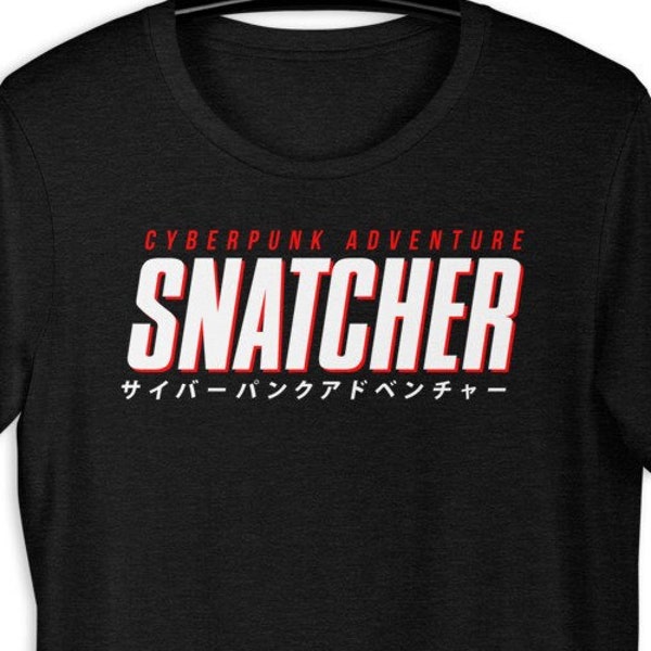 Snatcher Retro Video Game Tshirt Japanese Kojima MGS Cyberpunk Robot