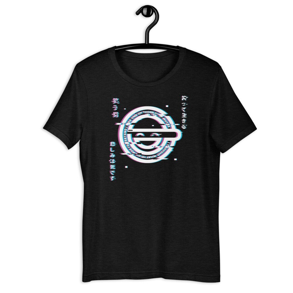 The Laughing Man T-shirt - Ghost in the Shell Hacker - Etsy