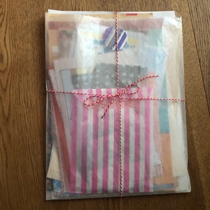 Collage Papers / 25 o 50 pezzi / Mixed Ephemera / Vintage Papers / Carta dipinta / Pagine del libro / Collage / Junk Journaling Supplies