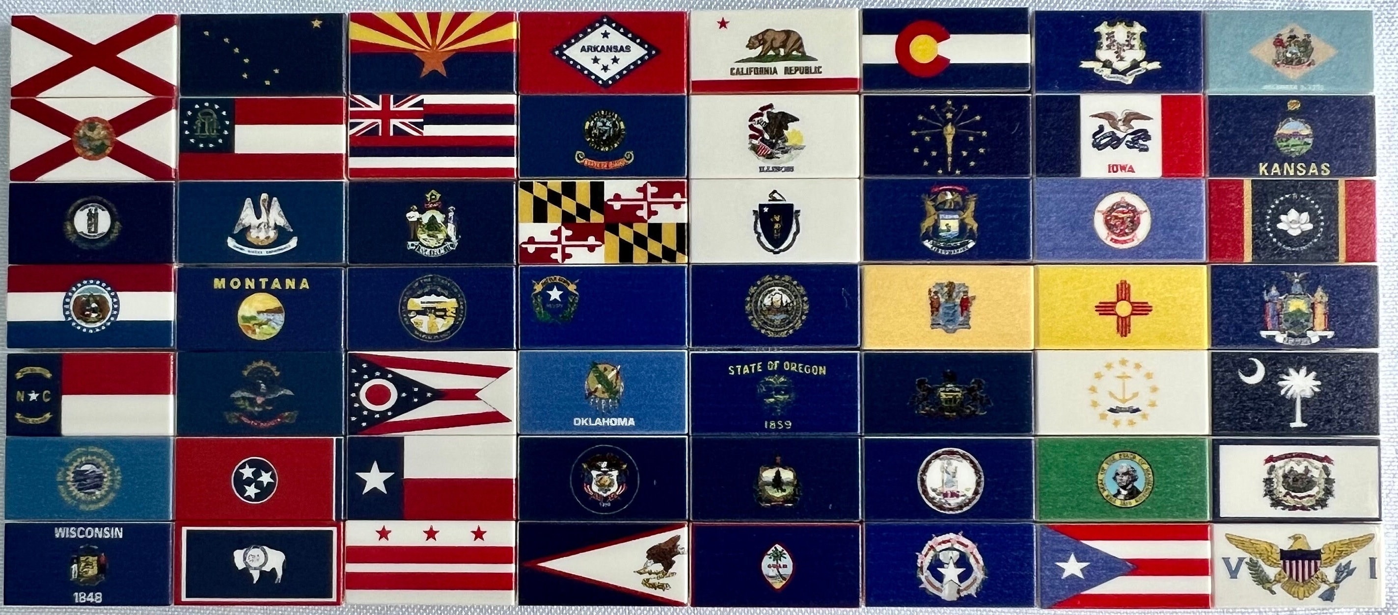 United States Map State Flag New Pendant Colorado, Kentucky, Louisiana,  Rhode Island, Maryland Flag Keychain Female Accessories - Key Chains -  AliExpress