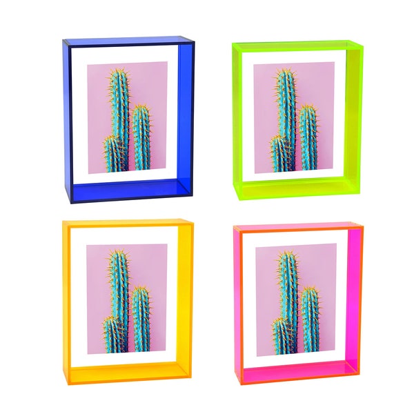Neon Acrylic Frame Etsy