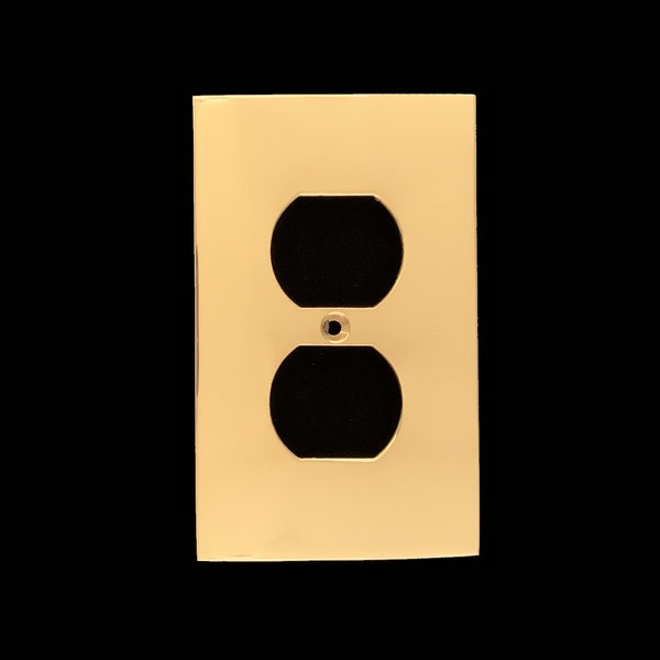 Solid Brass Outlet Wall Plate