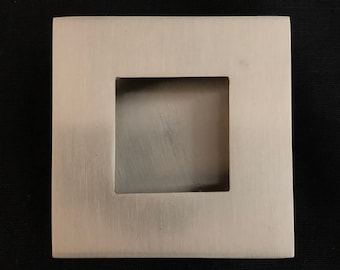Solid Brass Square Flush Pull