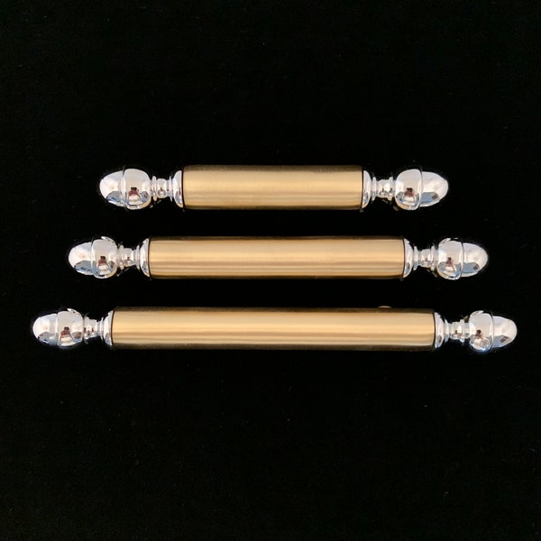 Solid Brass Drawer Pulls Etsy