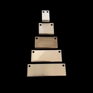 Solid Brass Edge Pulls