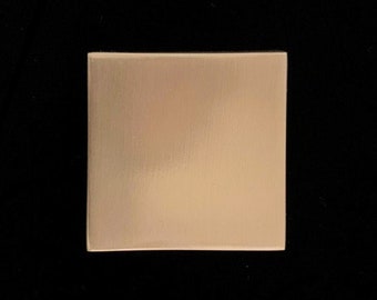 Solid Brass Square Knob