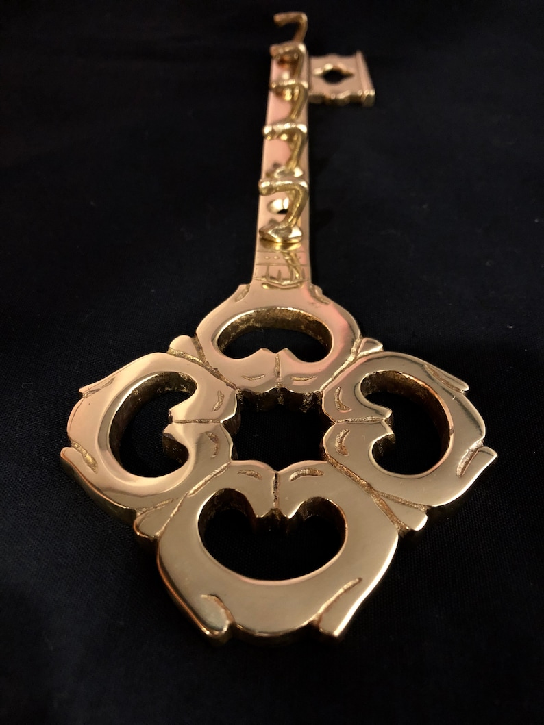 Brass Key Holder Etsy