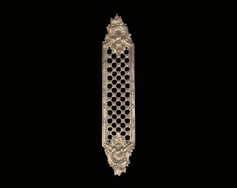 Solid Ornate Push Plate