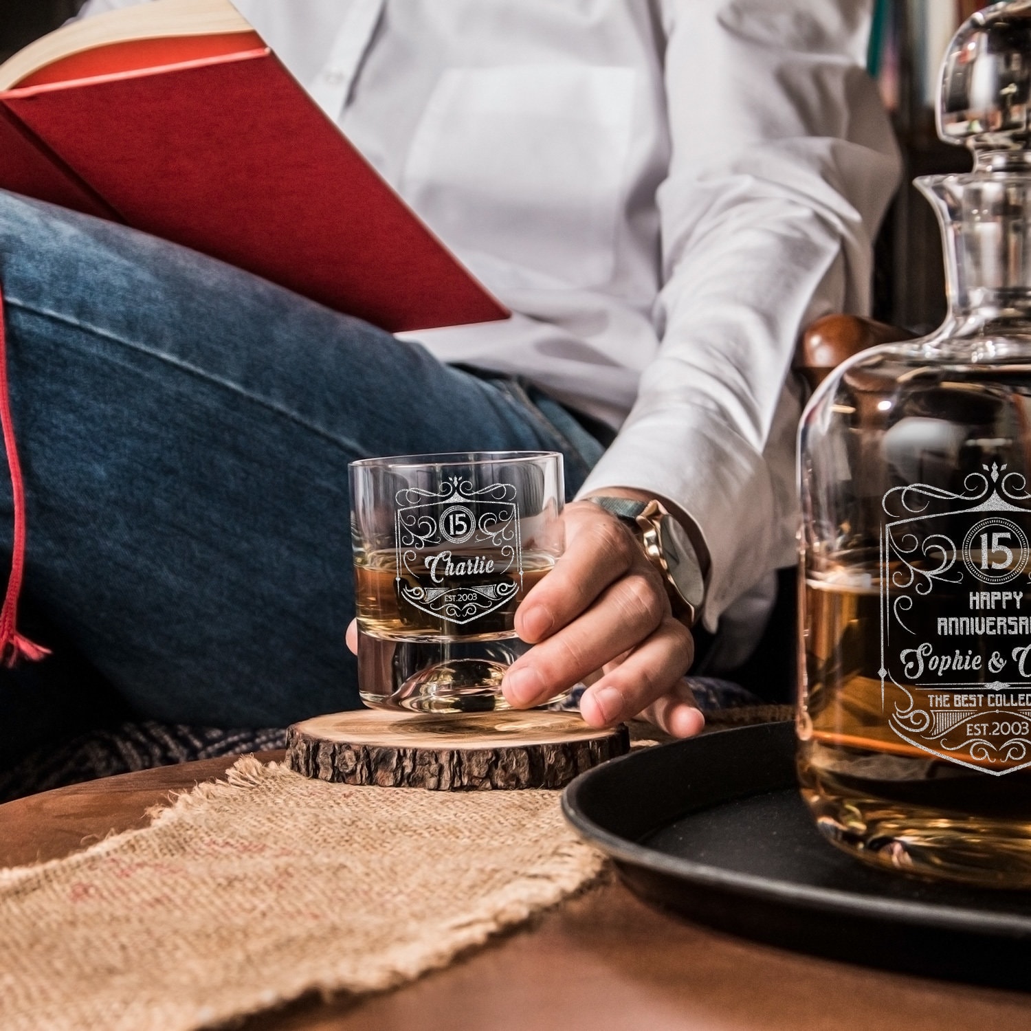 Personalized Whiskey Gift Set for Men. Highend Retirement Etsy UK